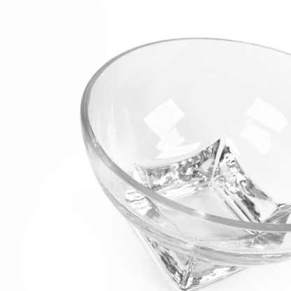 GA26124	 D8''H5''GLASS BOWL