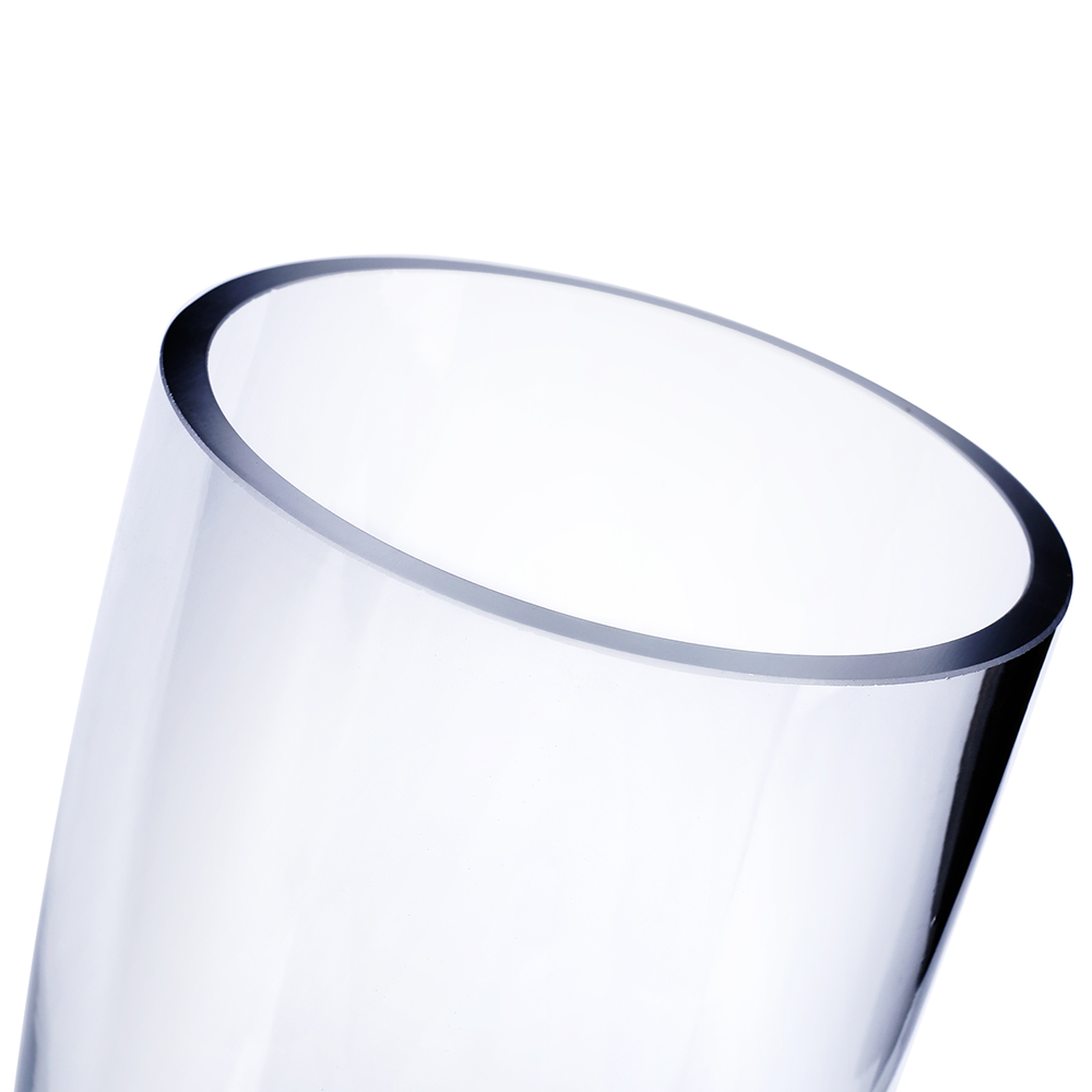 84015	 D5"H11" - CLEAR GLASS VASE