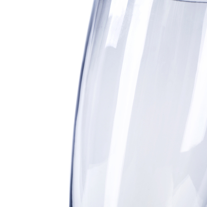 84015	 D5"H11" - CLEAR GLASS VASE