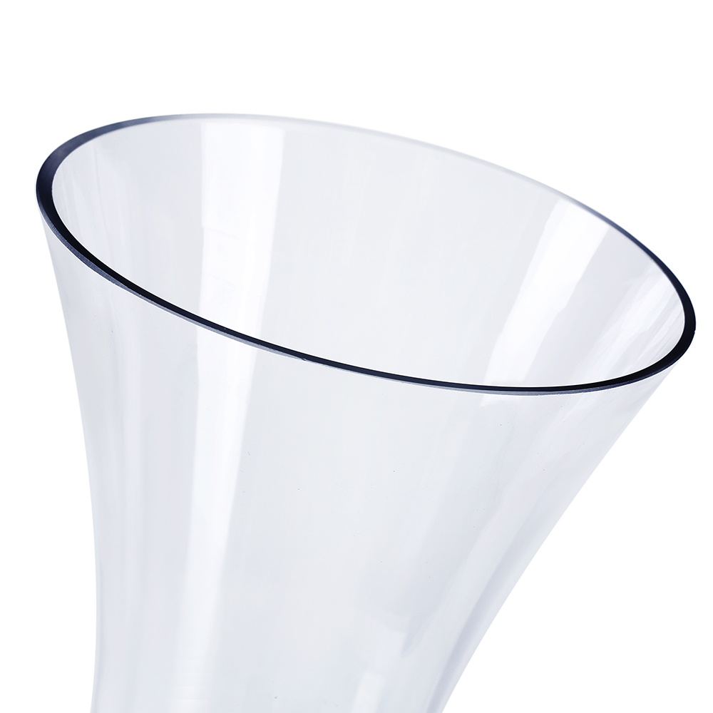 62041	 D6"H10" - CLEAR GLASS VASE