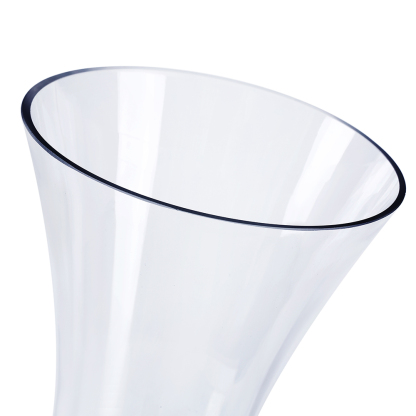 62041	 D6"H10" - CLEAR GLASS VASE