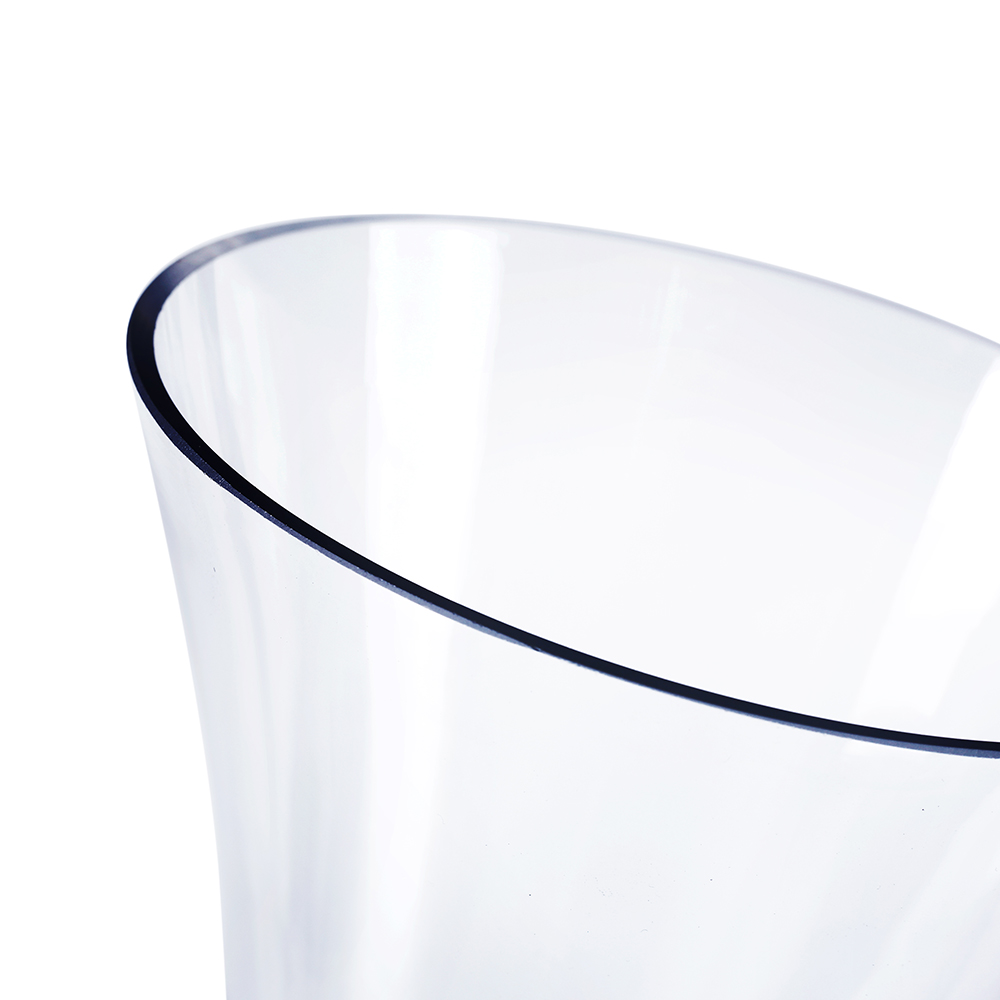 62041	 D6"H10" - CLEAR GLASS VASE