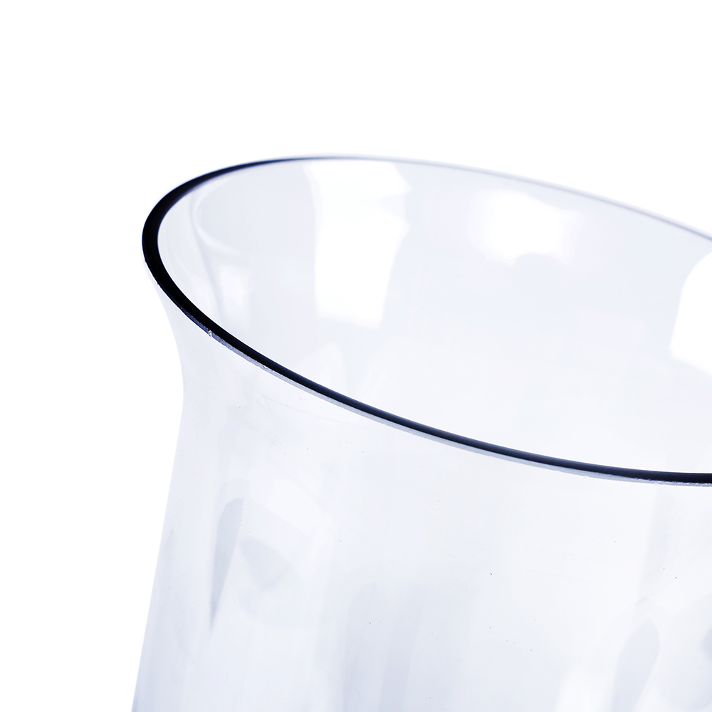 54003	 D5.7"H9.8" - GLASS HURRICANE VASE