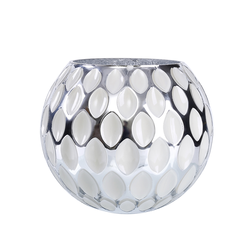 46155	 D8.5"H8" - MERCURY VASE