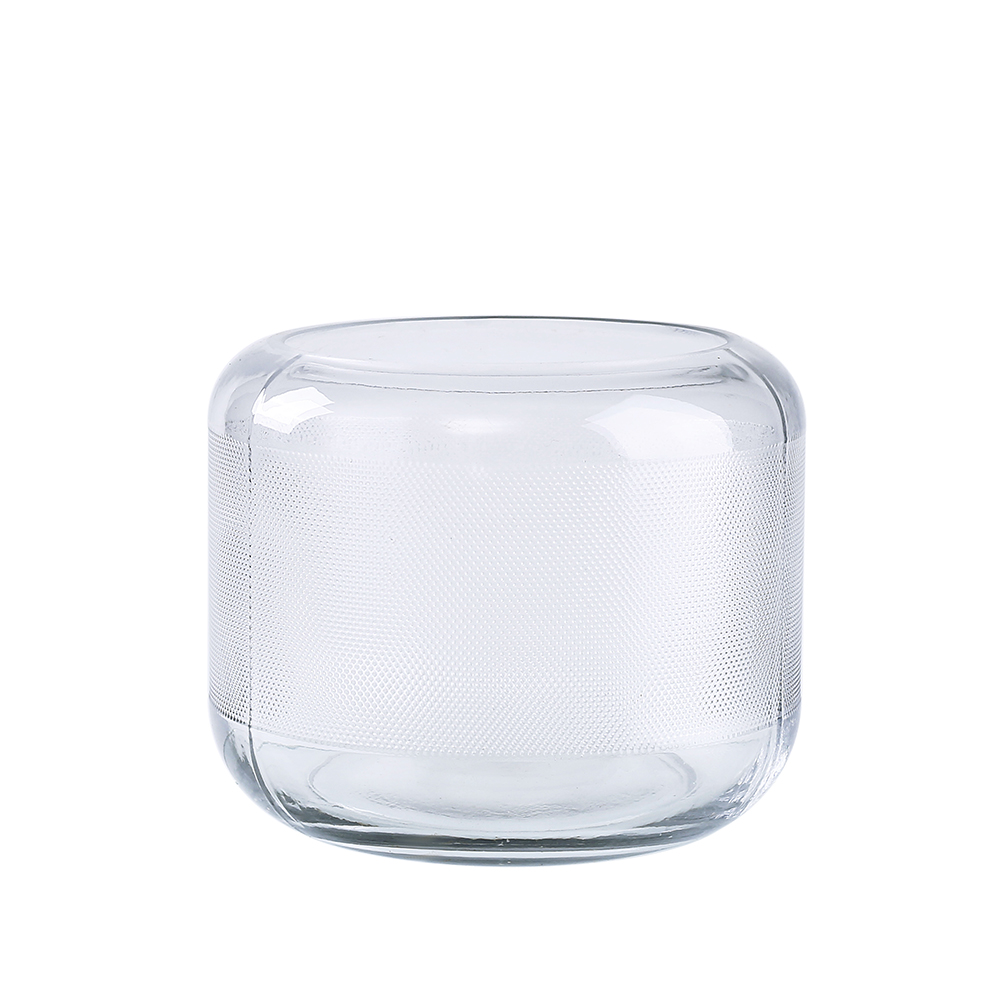 46220	 D7"H6" - GLASS VASE