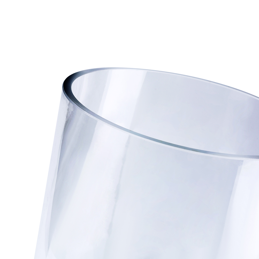 83064	 D6"H16" - GLASS APOTHECARY JAR WITH LID