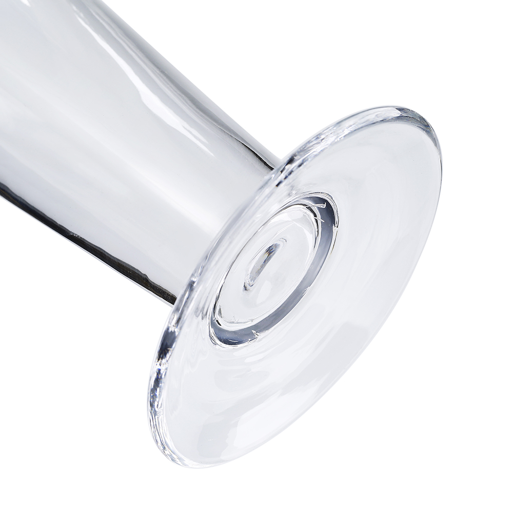 80002	 D4"H23.5" - GLASS TRUMPET VASE