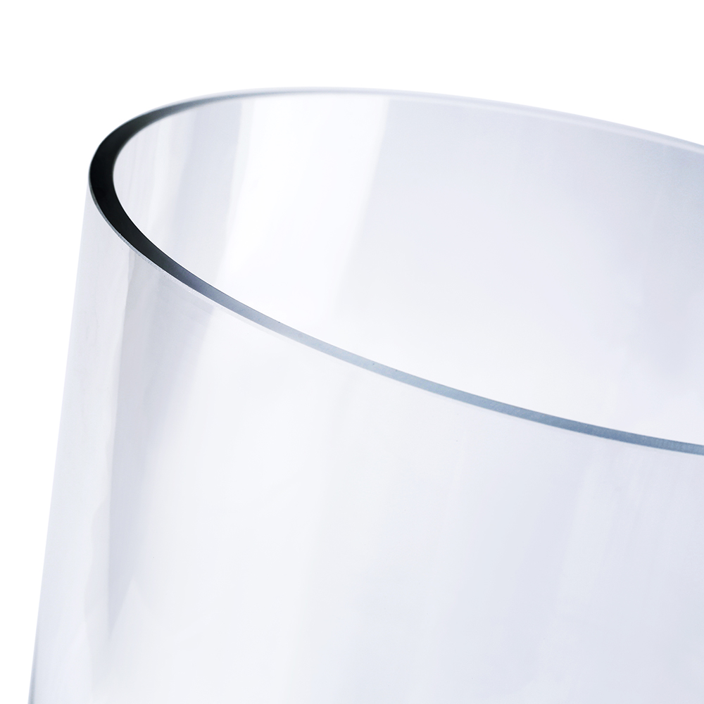 84010c	 D9"H10" - CLEAR GLASS CYLINDER VASE