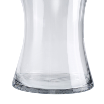62042	 D9"H13" - CLEAR GLASS VASE