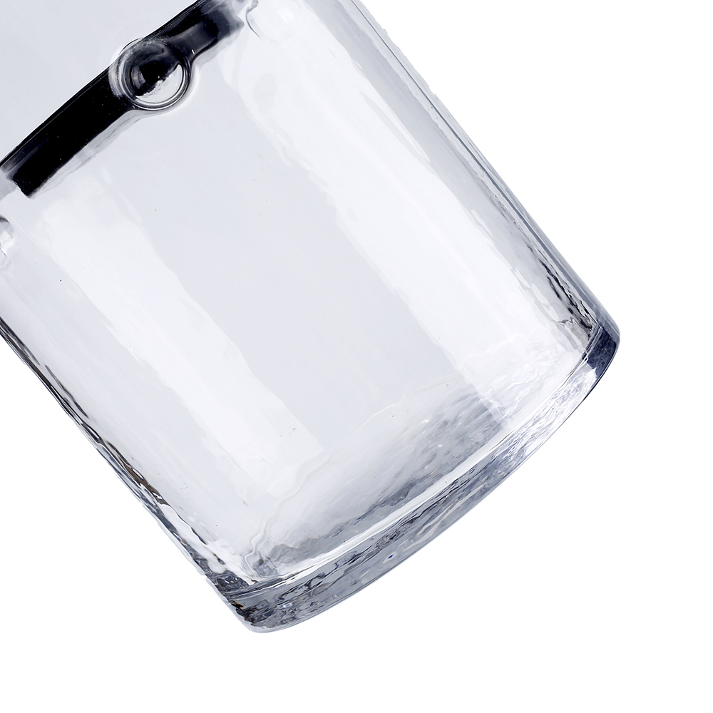 46278 D7"H8.5" - CYLINDRICAL GLASS CANDLE HOLDER