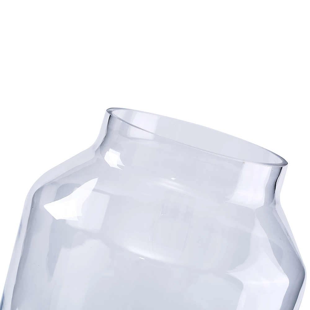 46281	 D7.1"H9.4" - GLASS VASE