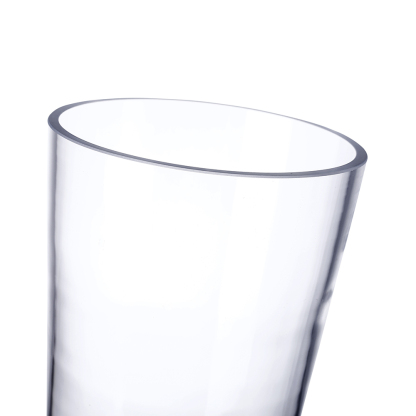 64067	 D7"H19" - GLASS VASE