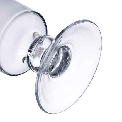 64067	 D7"H19" - GLASS VASE