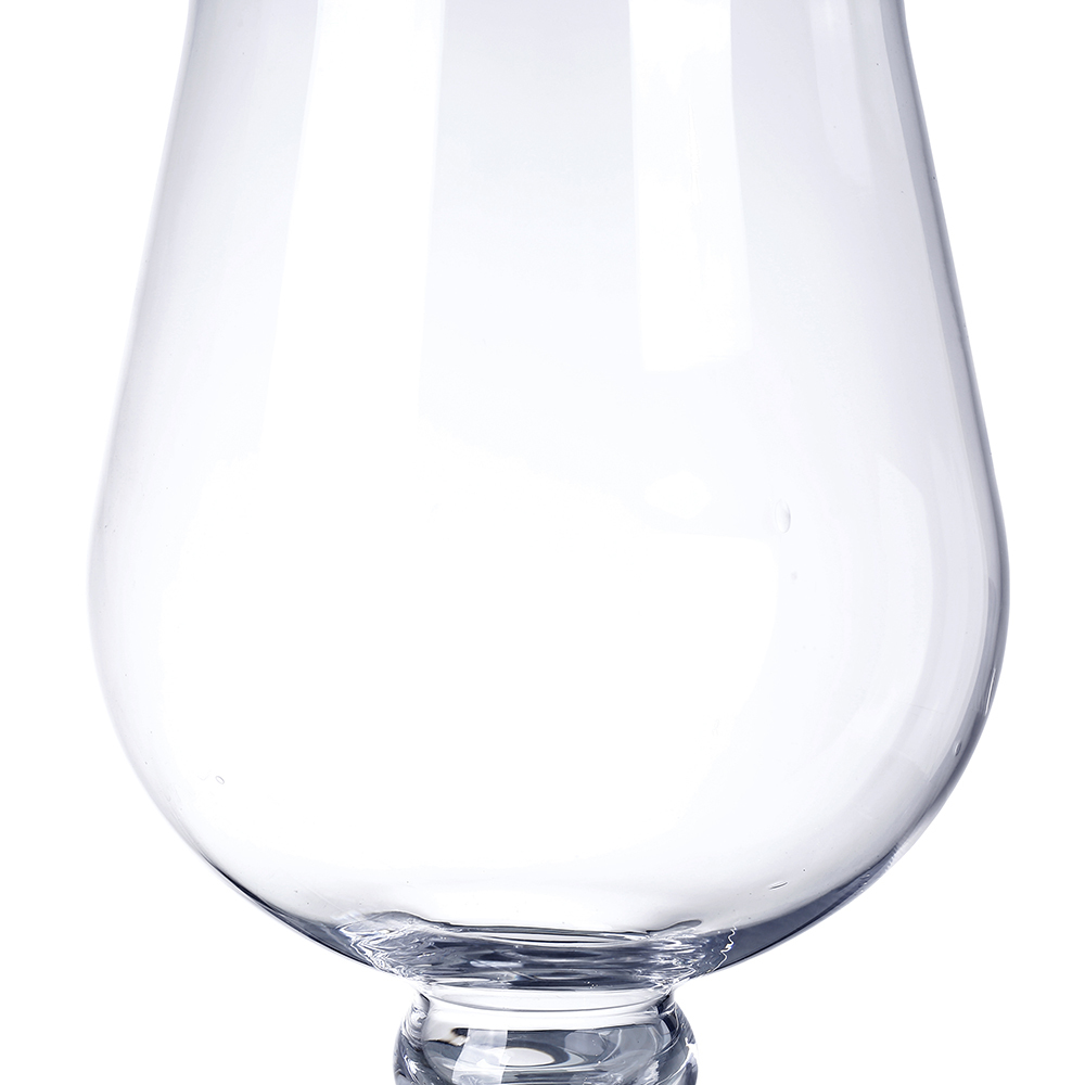 61001L	 D9"H16" - GLASS HURRICANE VASE