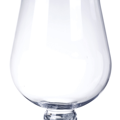61001L	 D9"H16" - GLASS HURRICANE VASE