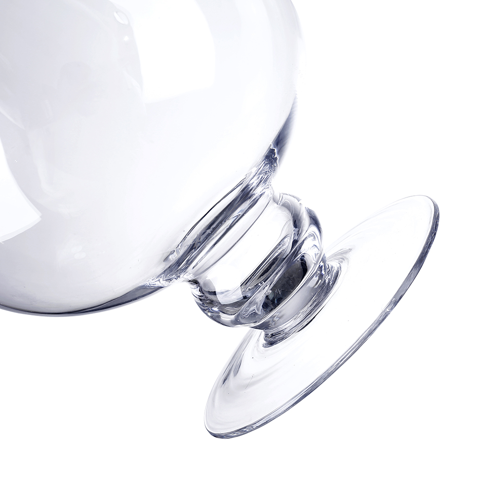 61001L	 D9"H16" - GLASS HURRICANE VASE