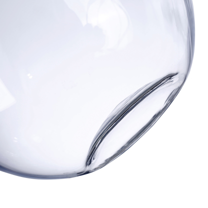 64482	 D7"H6.5" - GLASS TERRARIUM VASE