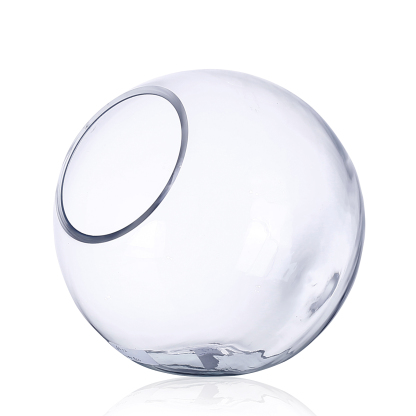 D7"H6.5" - GLASS TERRARIUM VASE