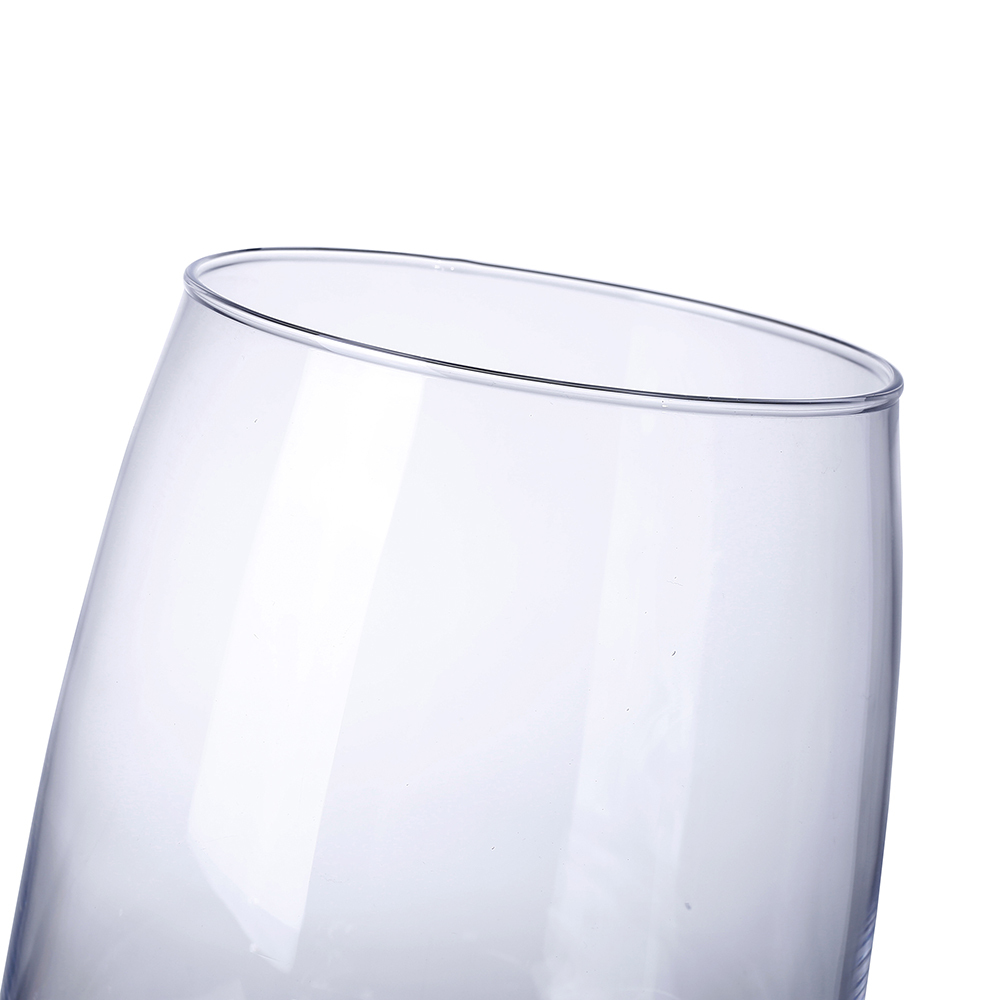64256	 D7"H10" - GLASS PEDESTAL VASE