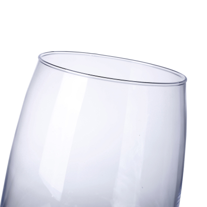 64256	 D7"H10" - GLASS PEDESTAL VASE