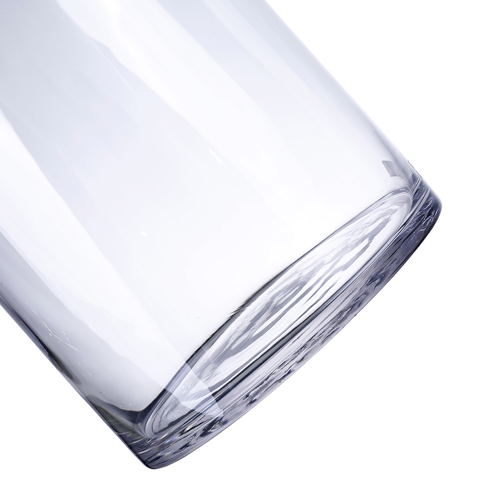 64304	 D8"H12.5" - GLASS APOTHECARY JAR WITH LID