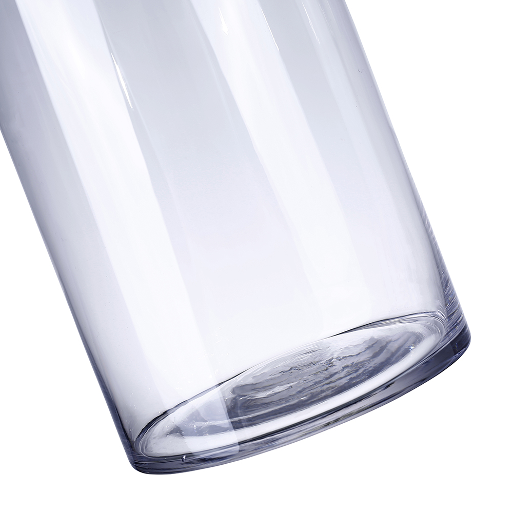 64305	 D8"H16" - GLASS APOTHECARY JAR WITH LID