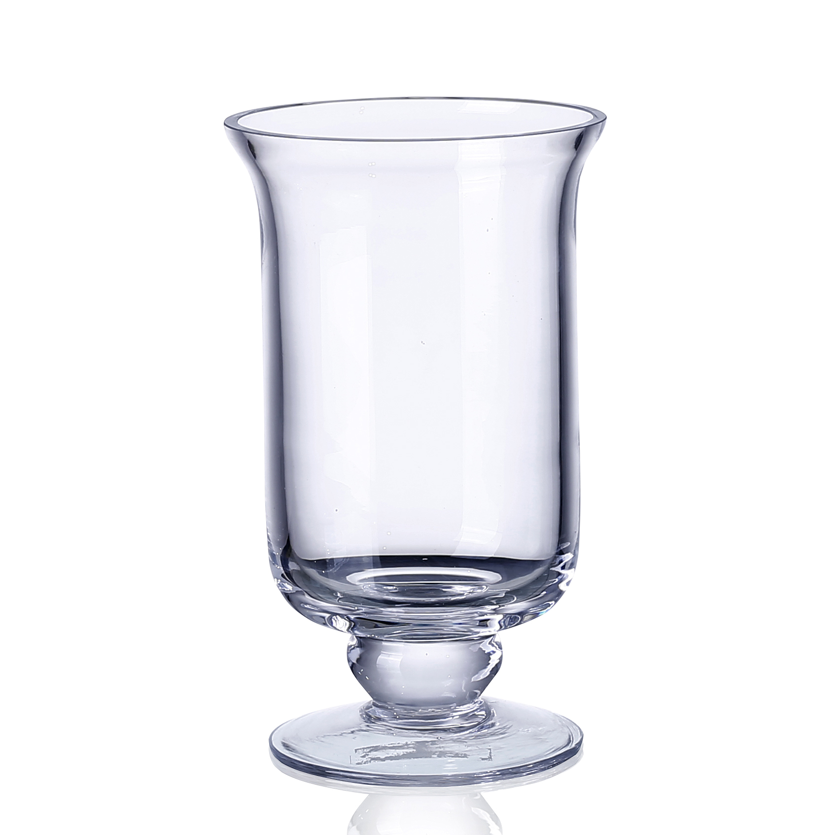 D6"H10" - GLASS HURRICANE VASE