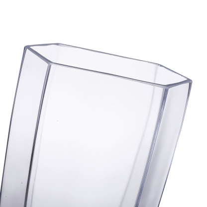 64116	 L5.5"W3"H12" - GLASS VASE