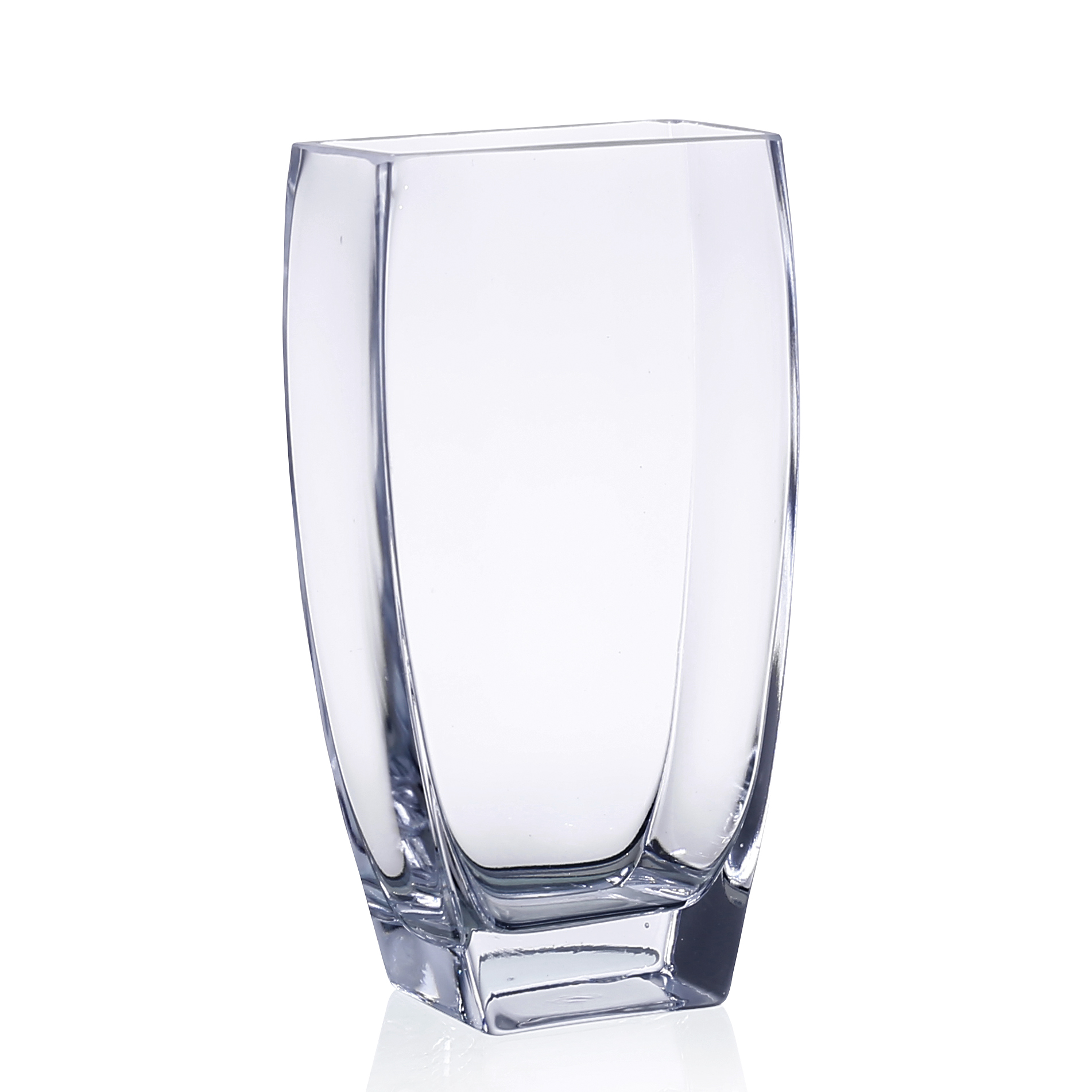 L5"W3"H10" - GLASS VASE