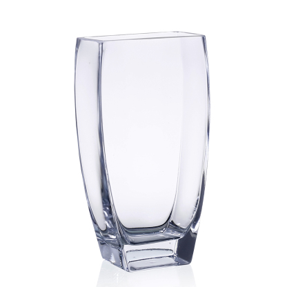 L5"W3"H10" - GLASS VASE