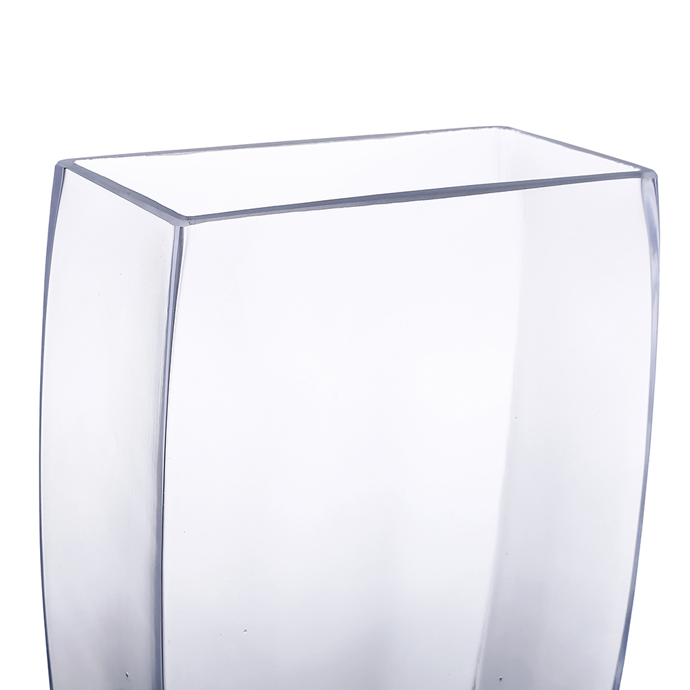 64120	 L5"W3"H10" - GLASS VASE