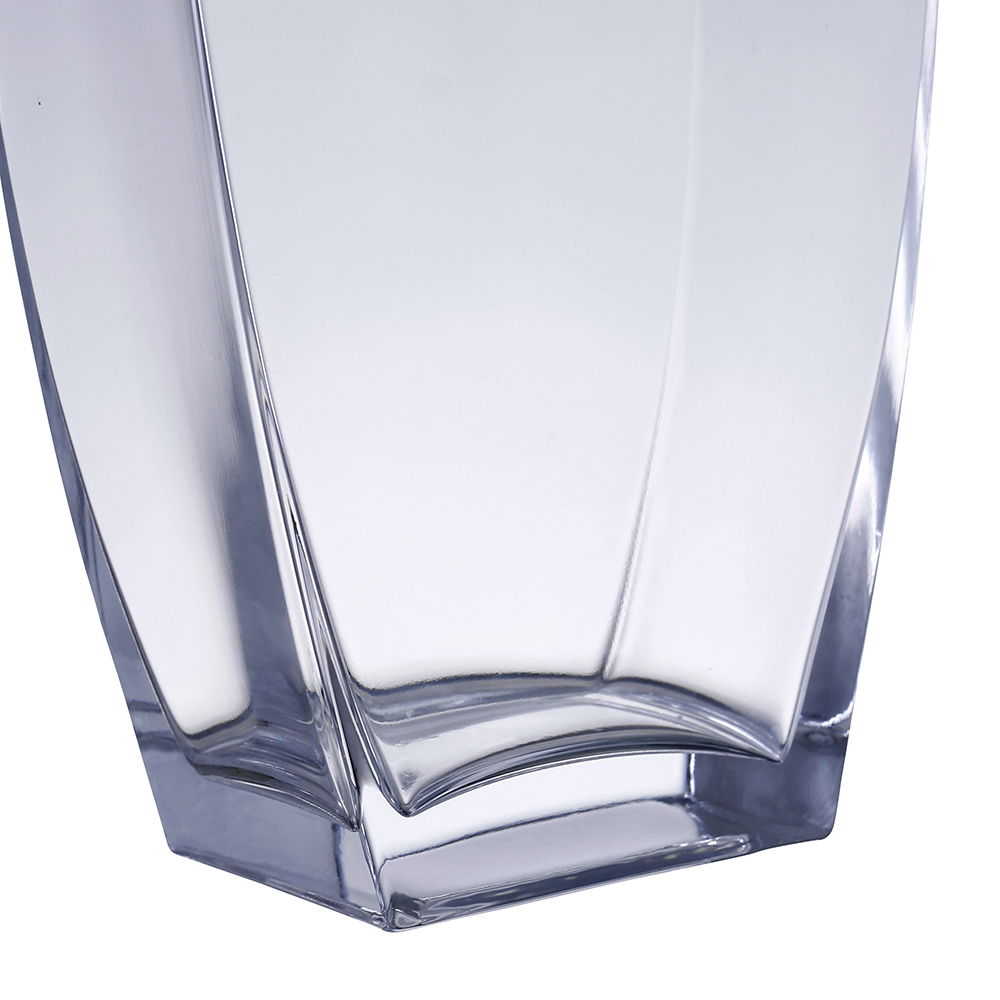 64120	 L5"W3"H10" - GLASS VASE