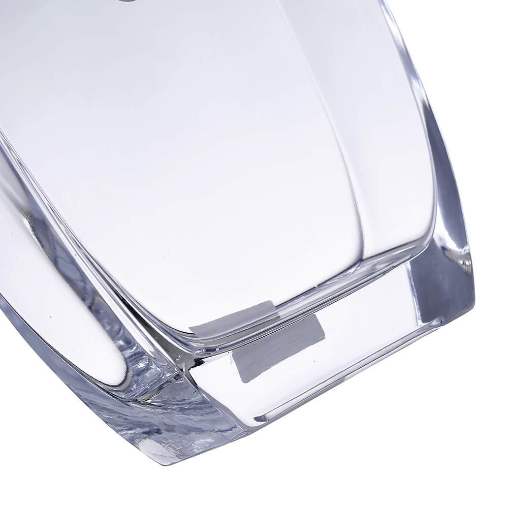 64121	 L7"W2.5"H7" - GLASS VASE