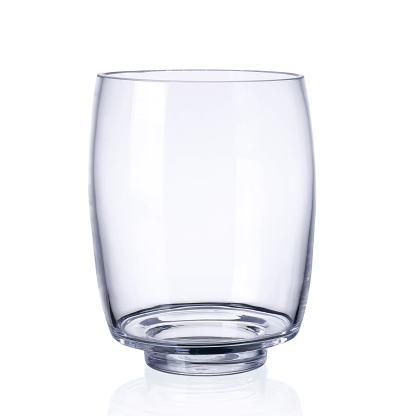 D3"H7.5" - CLEAR GLASS VASE
