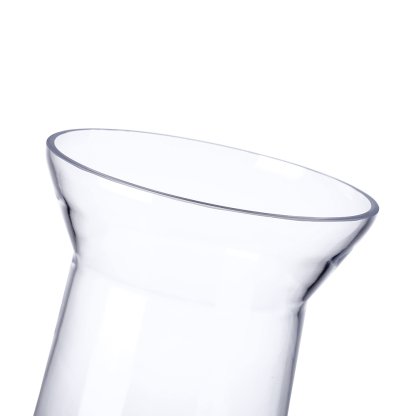 62014	 D5.5"H8" - GLASS HURRICANE VASE