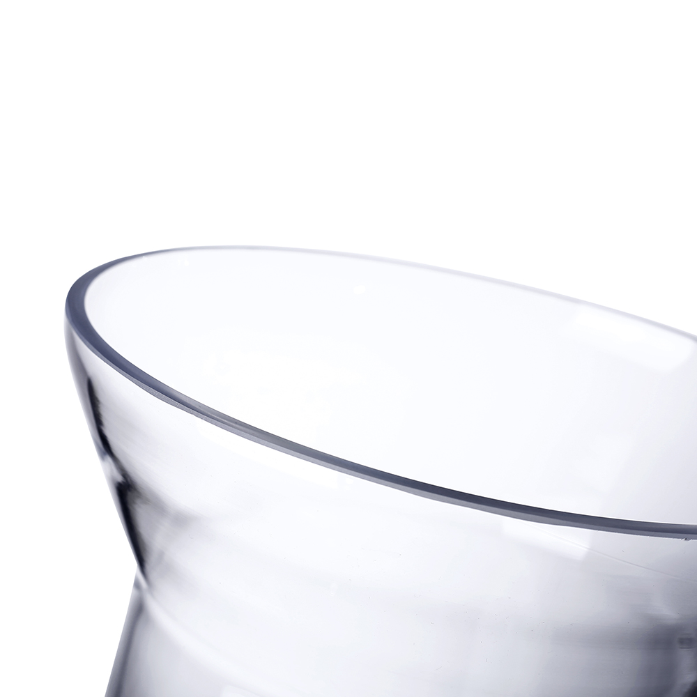 62014	 D5.5"H8" - GLASS HURRICANE VASE