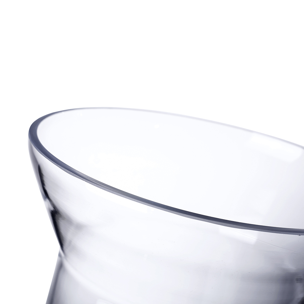 62014	 D5.5"H8" - GLASS HURRICANE VASE