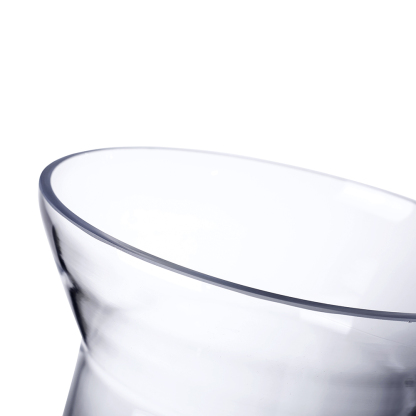 62014	 D5.5"H8" - GLASS HURRICANE VASE