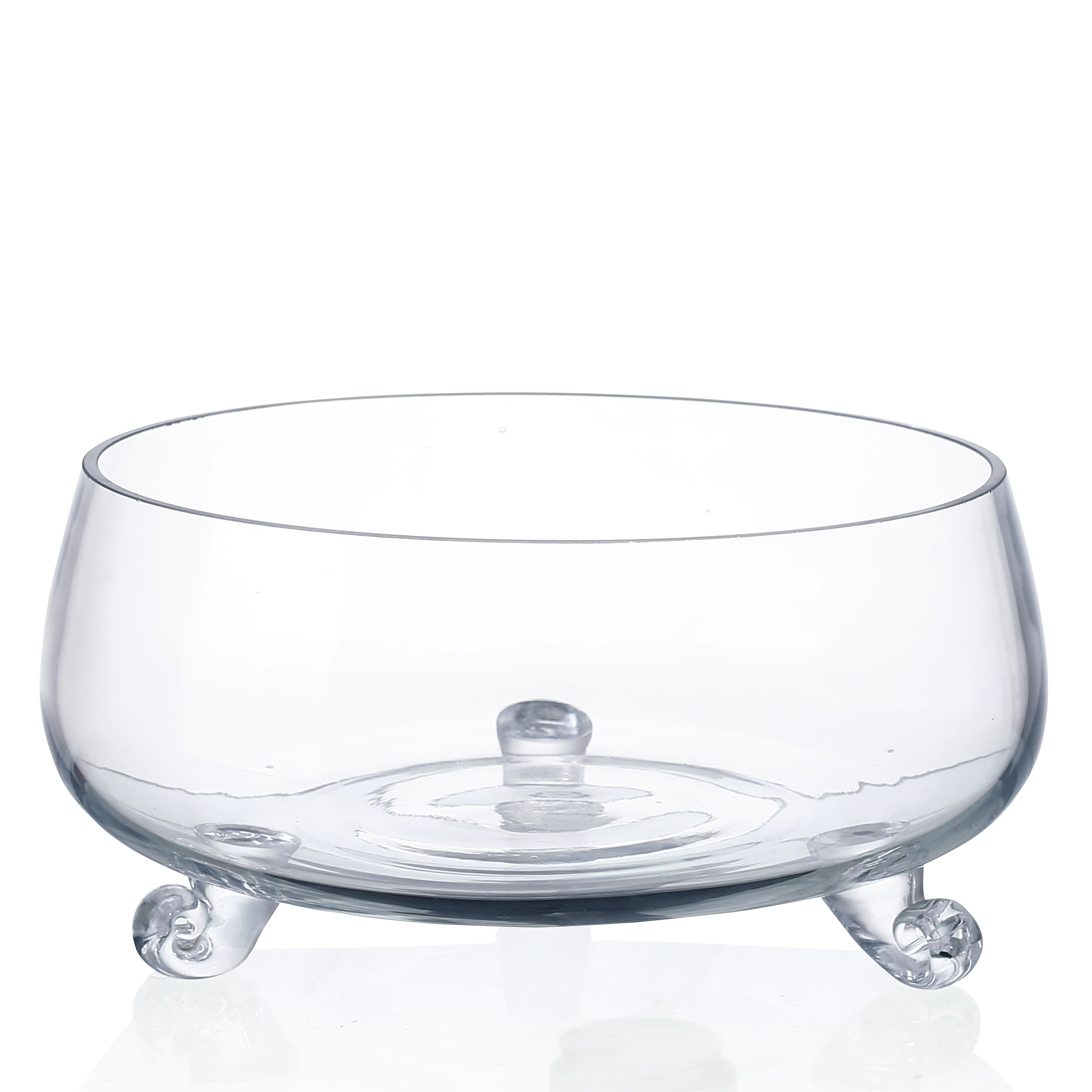 D8"H4.5" - GLASS BOWL