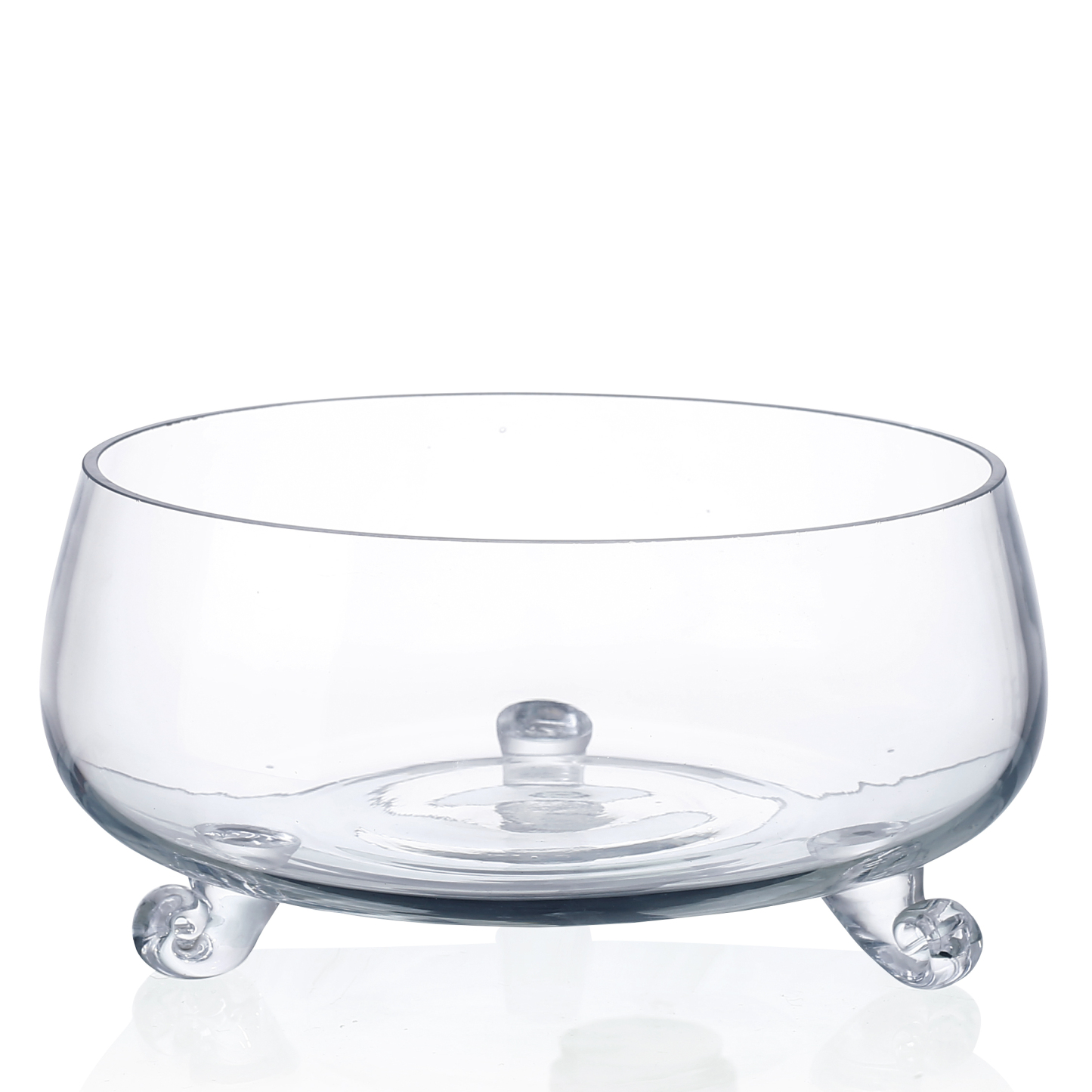 D8"H4.5" - GLASS BOWL