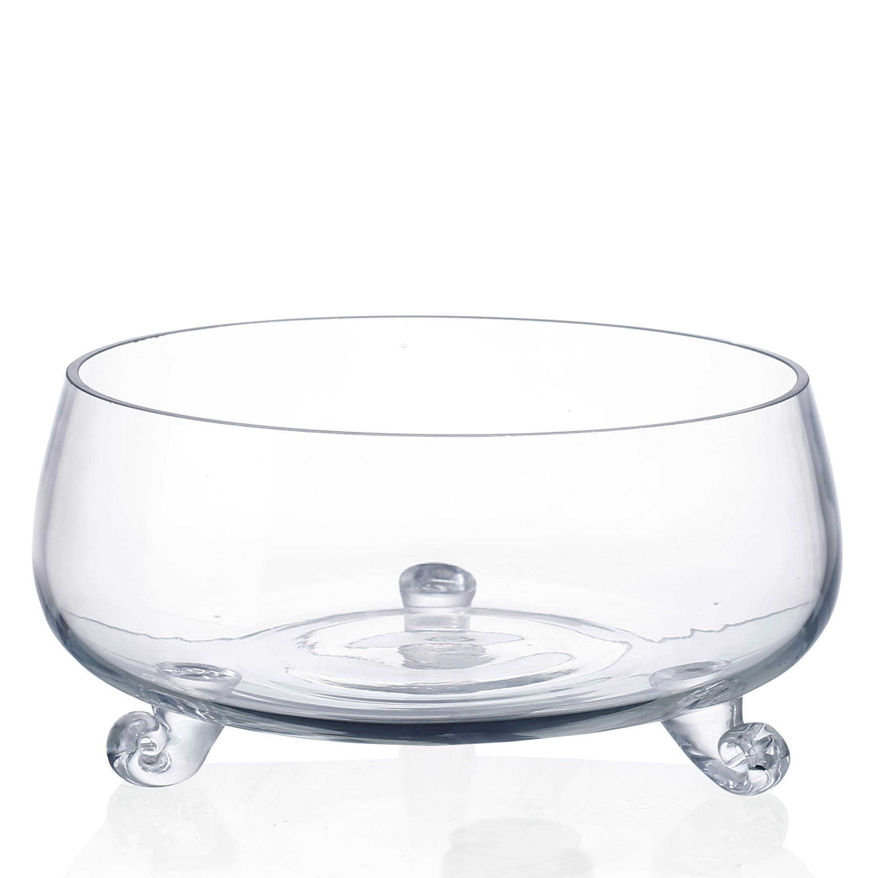D8"H4.5" - GLASS BOWL