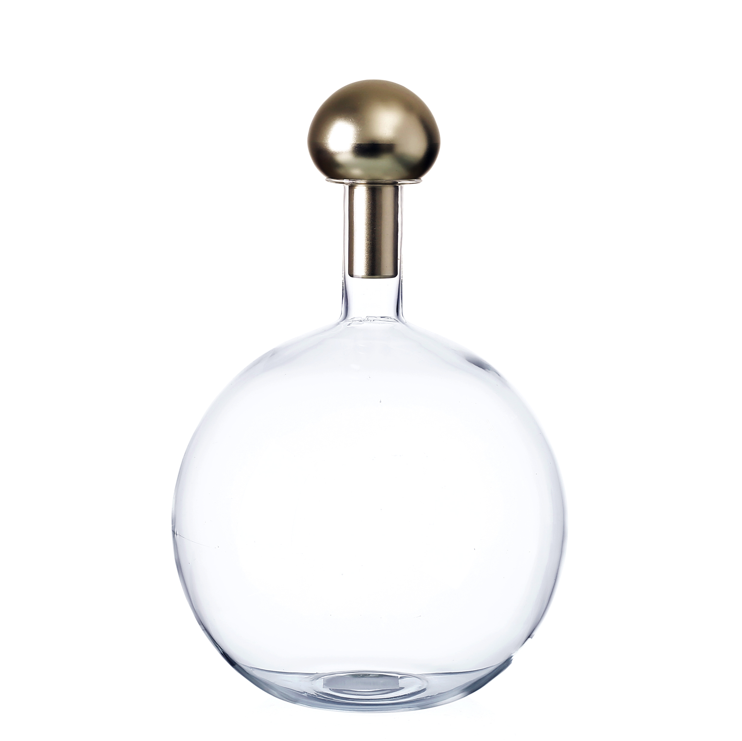 10160 D6" H9.1" GLASS VASE  6PCS/CASE