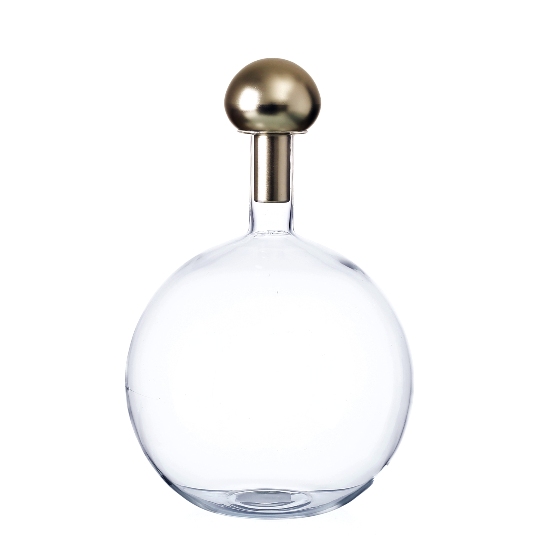10160 D6" H9.1" GLASS VASE  6PCS/CASE