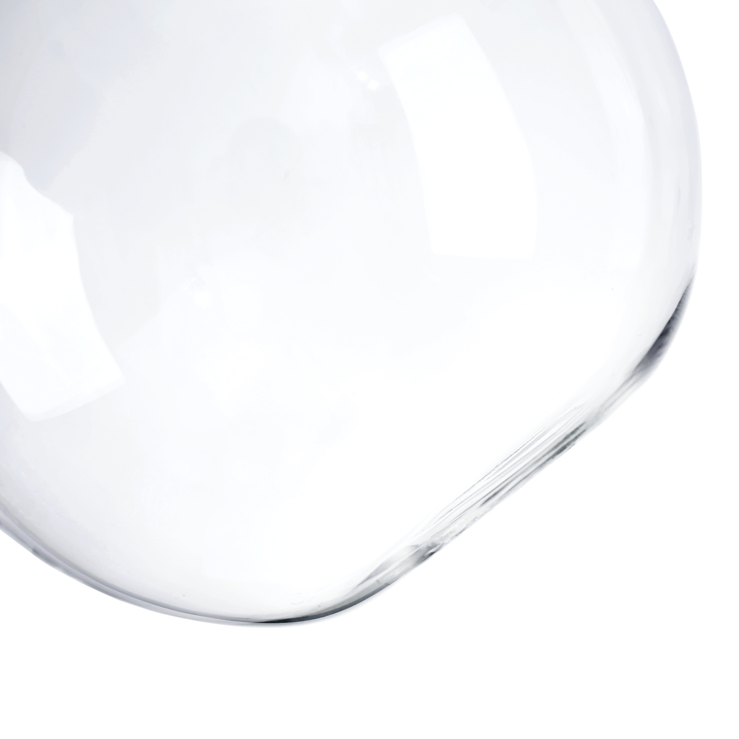 10160 D6" H9.1" GLASS VASE  6PCS/CASE