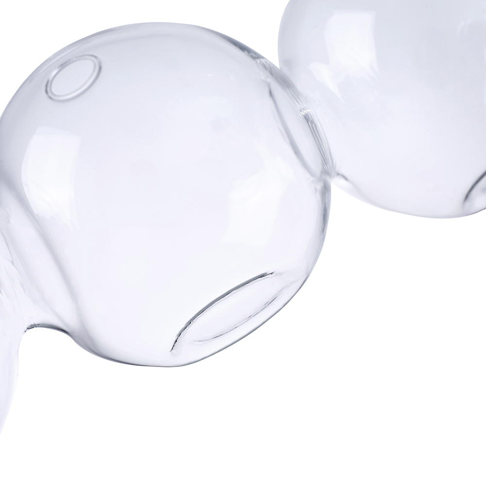 64308	 L10"W3.2"H3" - GLASS BUD VASE