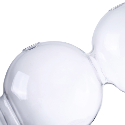 64308	 L10"W3.2"H3" - GLASS BUD VASE
