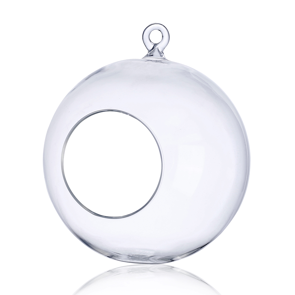 64392	 D4.5" - HANGING GLASS TERRARIUM GLOBE