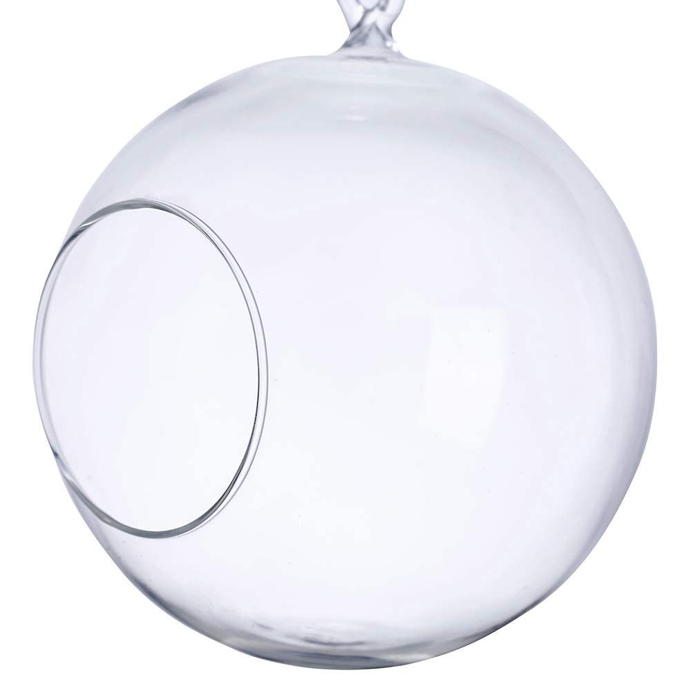 64392	 D4.5" - HANGING GLASS TERRARIUM GLOBE