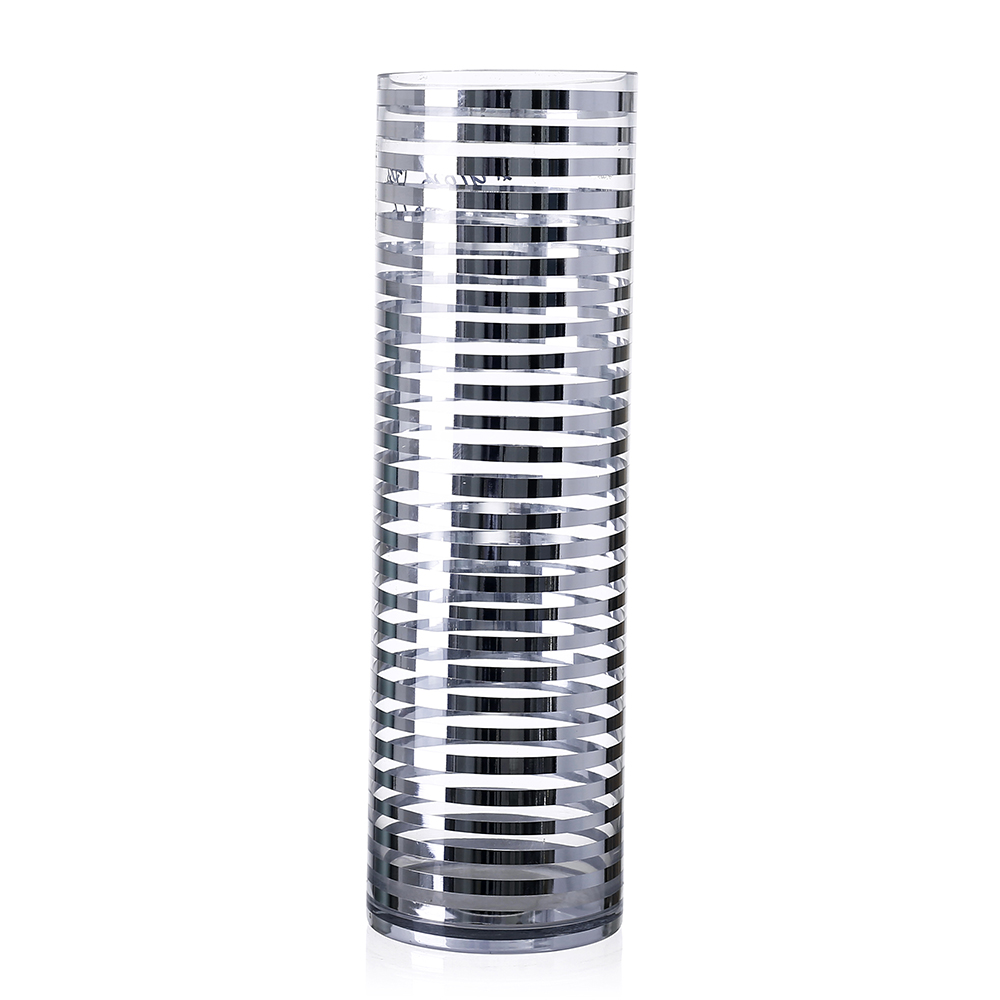 91026	 *D4.5"H15.5" - GLASS VASE