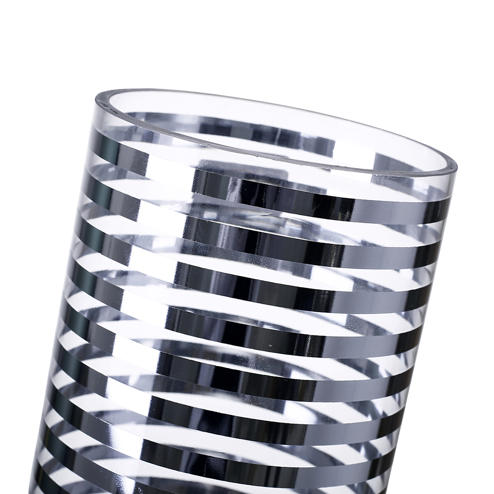 91026	 *D4.5"H15.5" - GLASS VASE